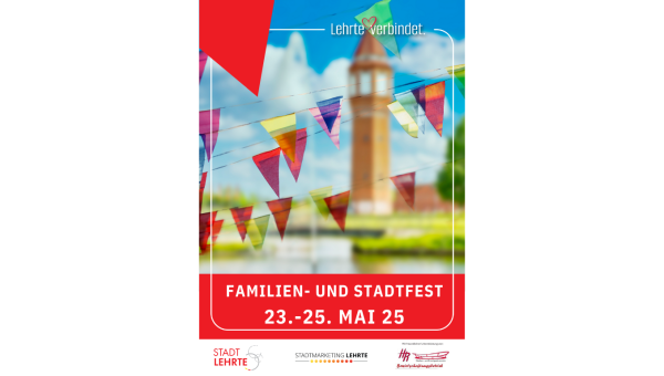 Wir sind dabei! Familien- und Stadtfest 23. bis 25. Mai